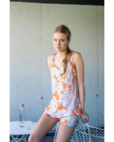 PIJAMA EGATEX TIRANTES FLORAL 221416 TALLAS: m, l; COLOR: unico Temporada: ver23 - Toda la lencería de noche de mujer