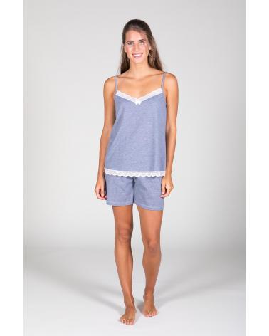 PIJAMA MUJER TIRANTE FINO SEÑORETTA 211116 TALLAS: m, l; COLOR: unico Temporada: ver23 -   - PEPI GUERRA
