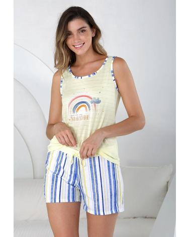 PIJAMA MUJER MASSANA P211236 TALLAS: m, l; COLOR: unico Temporada: ver23 - Toda la lencería de noche de mujer online  -