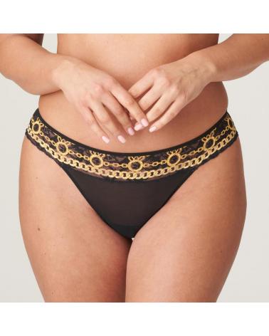 Tanga Prima Donna Twist colección Amsterdam COLOR: negro; TALLAS: 38, 40, 42, 44, 46  -   - PEPI GUERRA