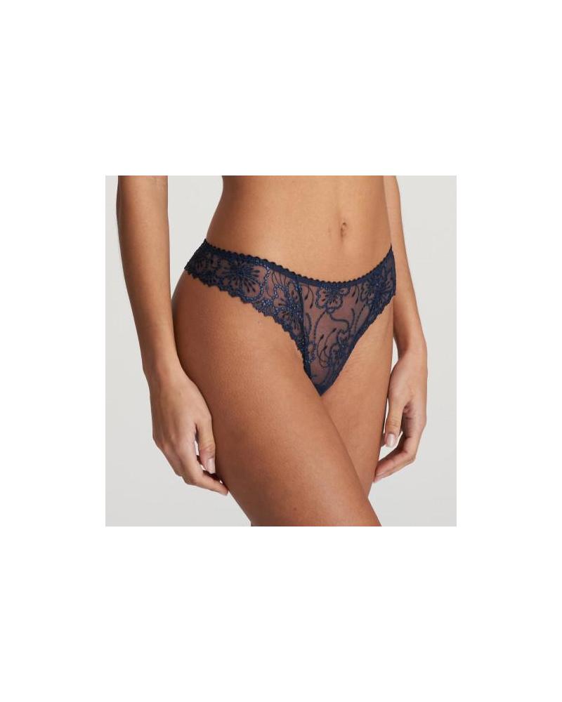Tanga Marie Jo colección Jane COLOR: marino; TALLAS: 36, 38, 40, 42, 44  -   - PEPI GUERRA