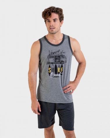 PIJAMA MASSANA HOMBRE VERANO P221324 TALLAS: m, l; COLOR: unico Temporada: ver23 - Hombre Ropa Interior y baño Online 