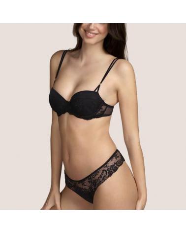 Tanga Andres Sarda colección Ginger COLOR: negro; TALLAS: 36, 38, 40, 42  -   - PEPI GUERRA