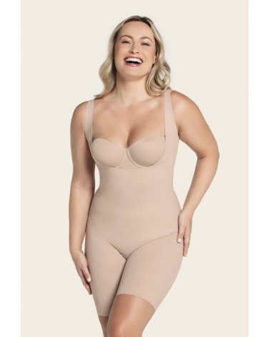 BODY REDUCTOR PANTALON BUSTO LIBRE LEONISA 18843