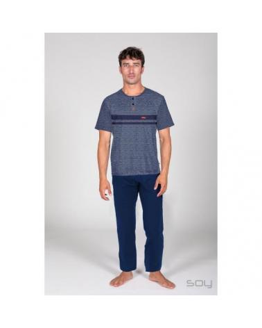 221649 PIJAMA SOY VERANO HOMBRE TALLAS: m, l, xl; COLOR: unico Temporada: ver23 -   - PEPI GUERRA