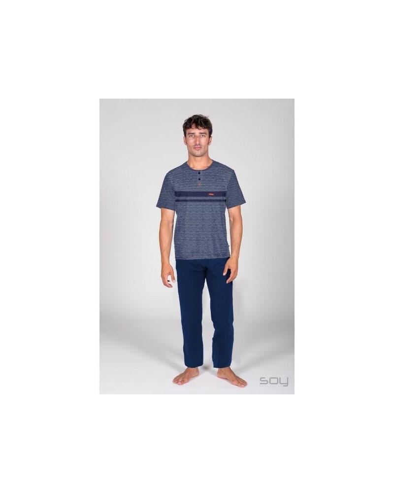 221649 PIJAMA SOY VERANO HOMBRE TALLAS: m, l, xl; COLOR: unico Temporada: ver23 -   - PEPI GUERRA