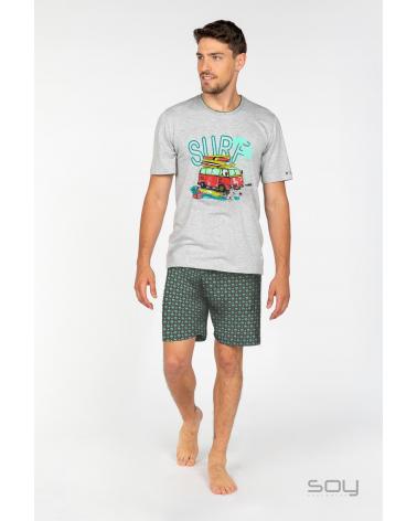 221621 PIJAMA CRO SURF SOY UNDERWEAR TALLAS: s, m, l, xl; COLOR: unico Temporada: ver23 -   - PEPI GUERRA