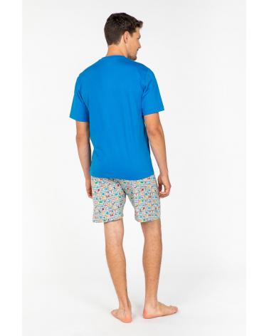 PIJAMA HOMBRE SOY TOKYO 201636 TALLAS: m, l, xl; COLOR: azul Temporada: ver21 - Hombre Ropa Interior y baño Online  -