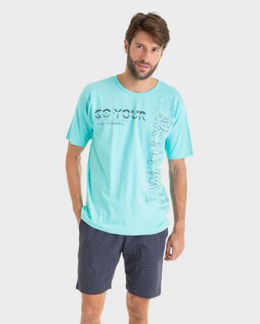 PIJAMA HOMBRE MASSANA P231302 TALLAS: m, l, xl; COLOR: unico Temporada: summer 23 -   - PEPI GUERRA