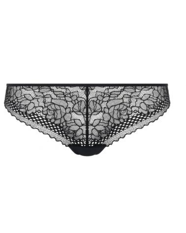 TANGA BRASILEÑA PASSIONATA 40L70 TALLAS: xs, s, m; COLOR: marfil, negro Temporada: summer 23 -   - PEPI GUERRA