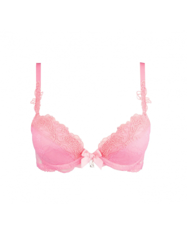 Sujetador Push Up Lise Charmel colección Soir de Venise COLOR: blanco, rojo, negro, rosa, marino; TALLAS: 85b, 90b