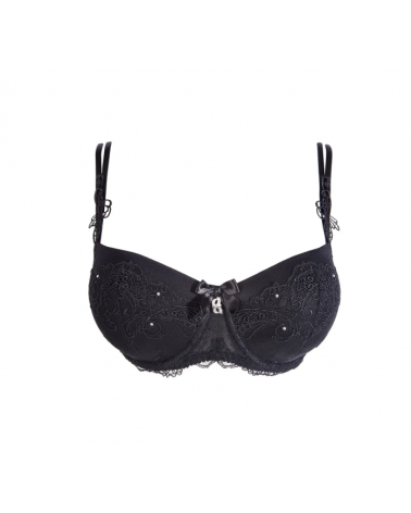 Sujetador Capacidad Lise Charmel colección Soir de Venise COLOR: blanco, negro, rosa, marino; TALLAS: 85d, 90d, 95d