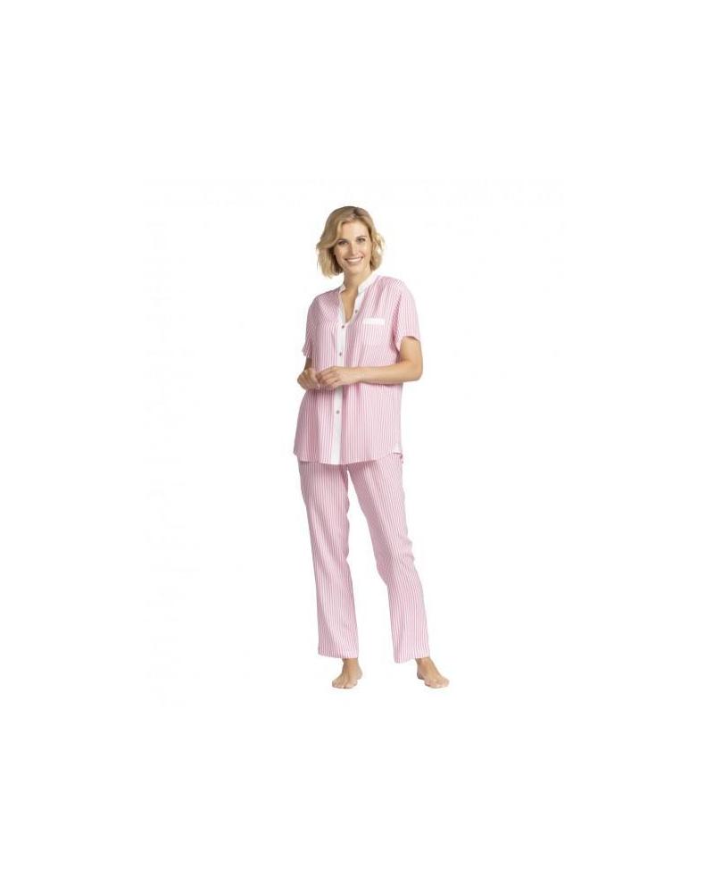 v223121 pijama mc pl rayas TALLAS: m, l, xl, xxl; COLOR: unico Temporada: ver23 -   - PEPI GUERRA