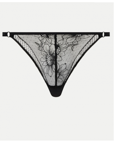 TANGA REBECCA SEXY PASSIONATA 48L70 TALLAS: xs, s, m; COLOR: negro Temporada: winter 23 - Todas las braguitas mujer