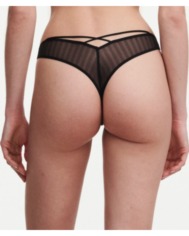 TANGA REBECCA SEXY PASSIONATA 48L70 TALLAS: xs, s, m; COLOR: negro Temporada: winter 23 - Todas las braguitas mujer