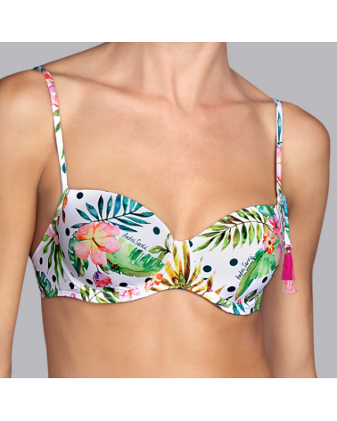 TOP BIKINI COPA C ANDRES SARDA 3407614 SHELTER COLOR: blanco, marino; TALLAS: 95, 100 Temporada: ver19 - Colección Baño
