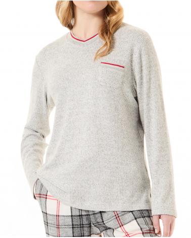 PIJAMA MUJER CUADROS LOHE Y231525 TALLAS: s, m, l; COLOR: unico Temporada: winter 23 -   - PEPI GUERRA