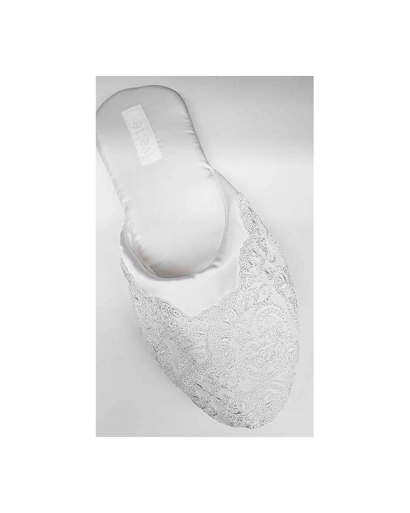 Zapatillas Novia Ivette bridal Heritage talla Única - COLOR Blanco TALLAS  TALLA UNICA