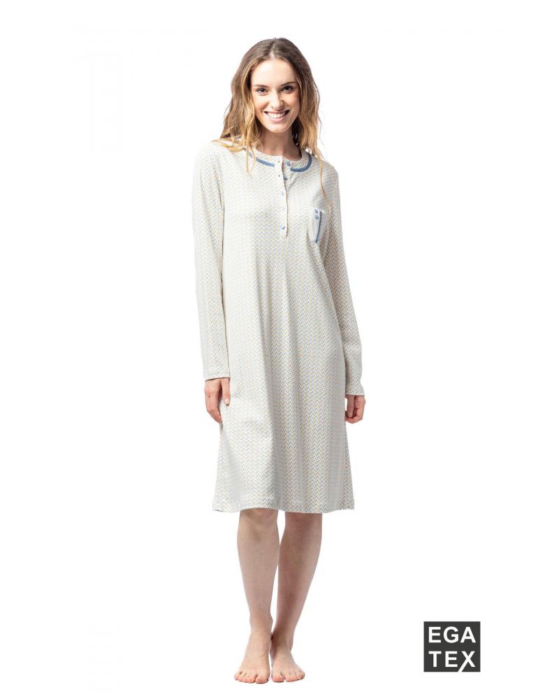 CAMISON EGATEX ESTAMPADO LUNARES 232532