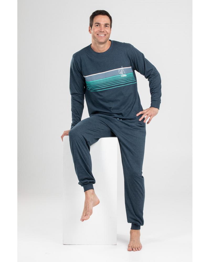 PIJAMA HOMBRE PETTRUS RAYAS 5777