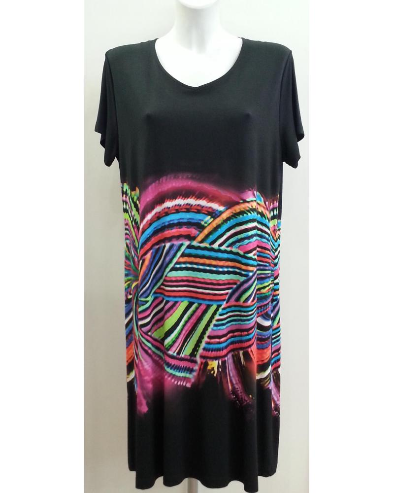 171530 vestido egatex TALLAS: m, l, xl, xxl; COLOR: negro Temporada: ver17 -   - PEPI GUERRA