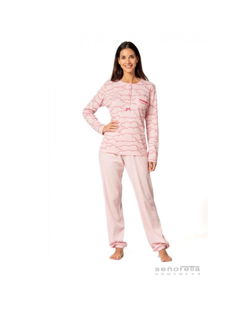 PIJAMA SEÑORETTA 232163 TALLAS: m, l, xl; COLOR: unico Temporada: winter 23 -   - PEPI GUERRA