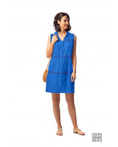 221504 VESTIDO Sin mangas egatex 221504 TALLAS: s, m, l, xl; COLOR: azul Temporada: ver23 -   - PEPI GUERRA