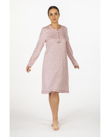 202544 CAMISON ML ALGODON TALLAS: l, xl, xxl; COLOR: azul Temporada: inv22 -   - PEPI GUERRA