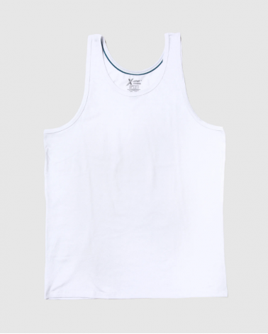 CAMISETA HOMBRE TIRANTE ABANDERADO X-TEMP A040Z TALLAS: m, l, xl, xxl; COLOR: blanco, negro Temporada: ver18 -   - PEPI