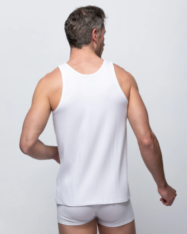 CAMISETA HOMBRE TIRANTE ABANDERADO X-TEMP A040Z TALLAS: m, l, xl, xxl; COLOR: blanco, negro Temporada: ver18 -   - PEPI