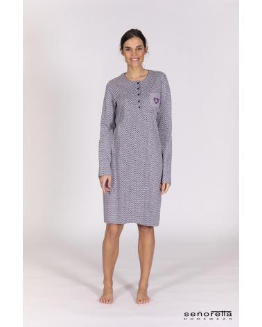 212205 CAMISON STARS SEÑORETTA TALLAS: m, l, xl, xxl, 3xl; COLOR: unico Temporada: in23 -   - PEPI GUERRA