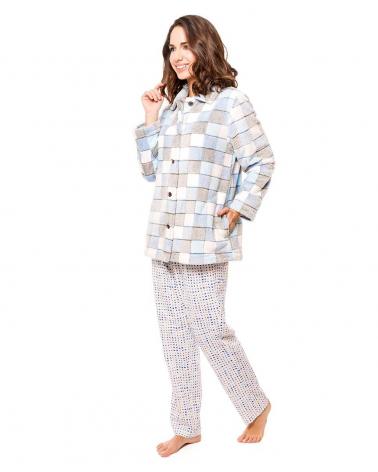 y181490 parka sra lohe cuadros TALLAS: m, l; COLOR: unico Temporada: invierno 19 -   - PEPI GUERRA