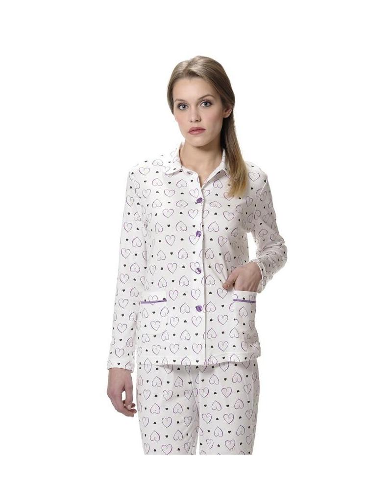 7164 PIJAMA CORAZONES