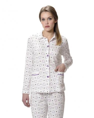 7164 PIJAMA CORAZONES