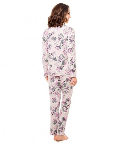y181195 pijama sra lohe puntilla rosa