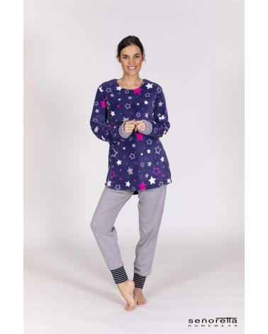 PIJAMA MUJER SEÑORETTA 212154 TALLAS: s, m, l, xl, xxl; COLOR: unico Temporada: in23 -   - PEPI GUERRA