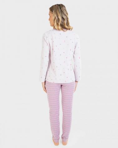 P711221 PIJAMA SRA MASSANA BEST FREN TALLAS: s, m, l, xl, xxl; COLOR: rosa Temporada: in23 -   - PEPI GUERRA