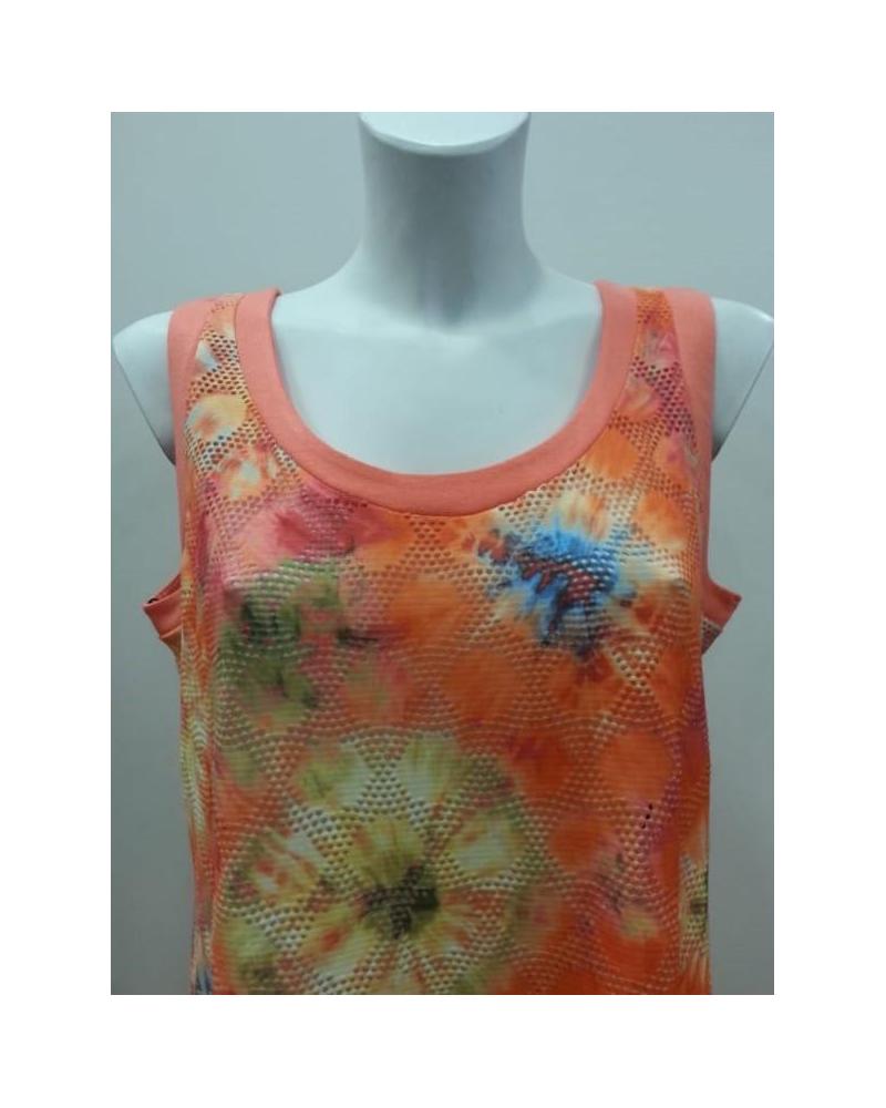 161322 playera señoretta touch TALLAS: m, l, xl, xxl; COLOR: naranja Temporada: ve16 -   - PEPI GUERRA