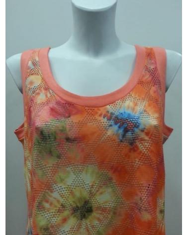 161322 playera señoretta touch TALLAS: m, l, xl, xxl; COLOR: naranja Temporada: ve16 -   - PEPI GUERRA