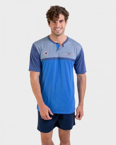 P221332 PIJAMA CABALLERO MASSANA TALLAS: m, l, xl, xxl; COLOR: unico Temporada: ver23 - Hombre Ropa Interior y baño