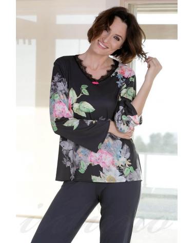 p671265 pijama sra massana COLOR: gris; TALLAS: m, l, xl, xxl, 3xl Temporada: inv18 - Toda la lencería de noche de