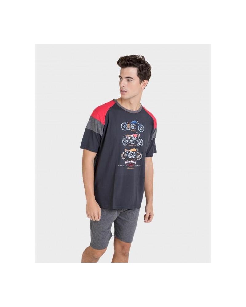 PIJAMA HOMBRE MASSANA PANTALON CORTO P201321 TALLAS: s, m, l; COLOR: unico Temporada: ver21 -   - PEPI GUERRA