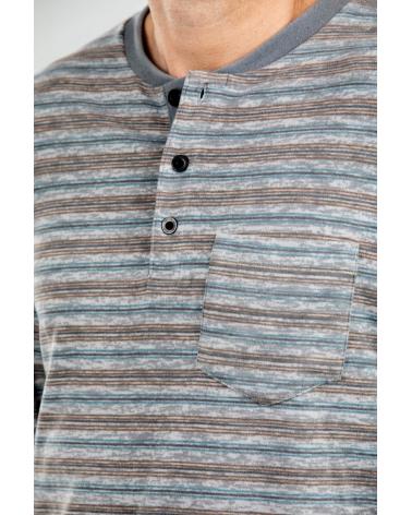 PIJAMA HOMBRE PETTRUS 1022 TALLAS: s, m, l, xl, xxl; COLOR: unico Temporada: winter 23 - Hombre Ropa Interior y baño