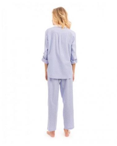 V213111 PIJAMA PLUMETTI MARCA LOHE TALLAS: m, l, xl; COLOR: unico Temporada: ver23 -   - PEPI GUERRA