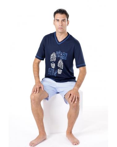 v165132 pijama cro lohe mixto huellas