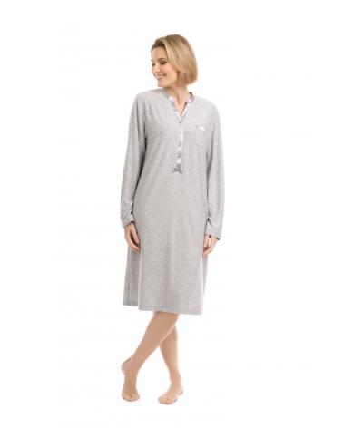 CAMISON JACQUARD MARCA LOHE MANGA LARGA Y211276 COLOR: gris, rosa; TALLAS: m, l, xl, xxl Temporada: in23 -   - PEPI