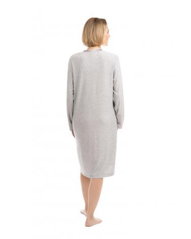 CAMISON JACQUARD MARCA LOHE MANGA LARGA Y211276 COLOR: gris, rosa; TALLAS: m, l, xl, xxl Temporada: in23 -   - PEPI