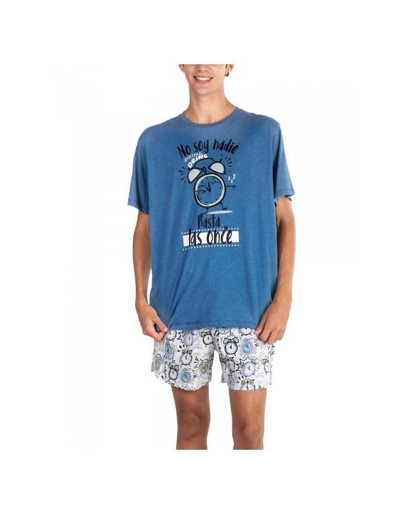 PIJAMA HOMBRE MANGA CORTA PETRUS 5576