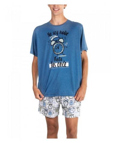 PIJAMA HOMBRE MANGA CORTA PETRUS 5576