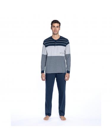 PIJAMA HOMBRE GUASCH GC192 TALLAS: m, l, xl, xxl, 3xl; COLOR: unico Temporada: winter 23 -   - PEPI GUERRA